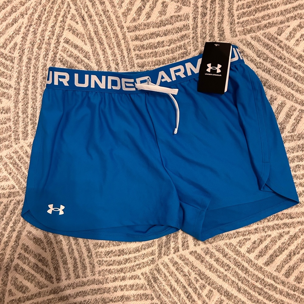 Under Armour Blue Athletic Performance Shorts